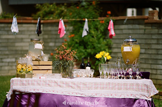 panty clothesline for bridal shower