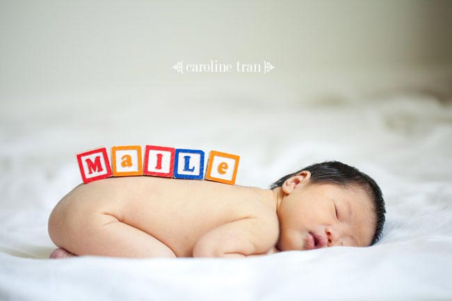 los angeles newborn baby portraits, ashlynn - Caroline Tran