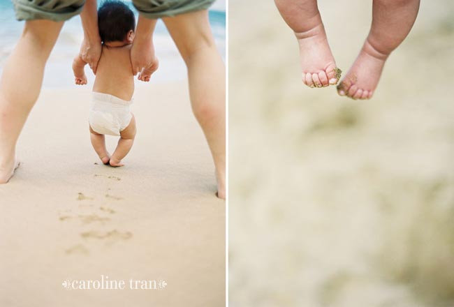 baby beach photography