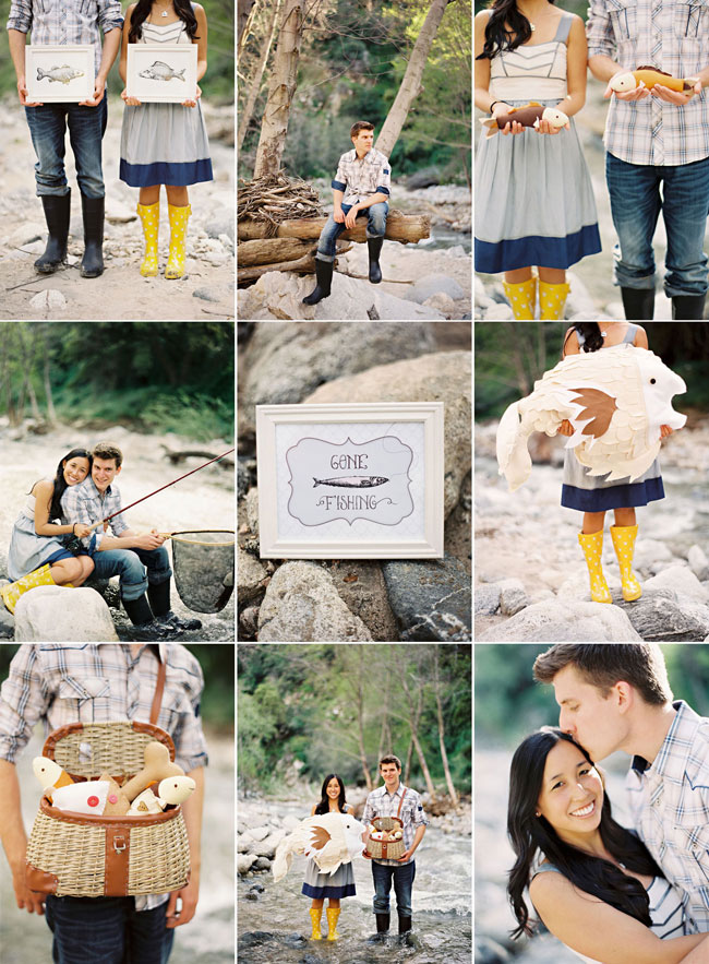 fishing engagement photos, nikki + andrew - Caroline Tran