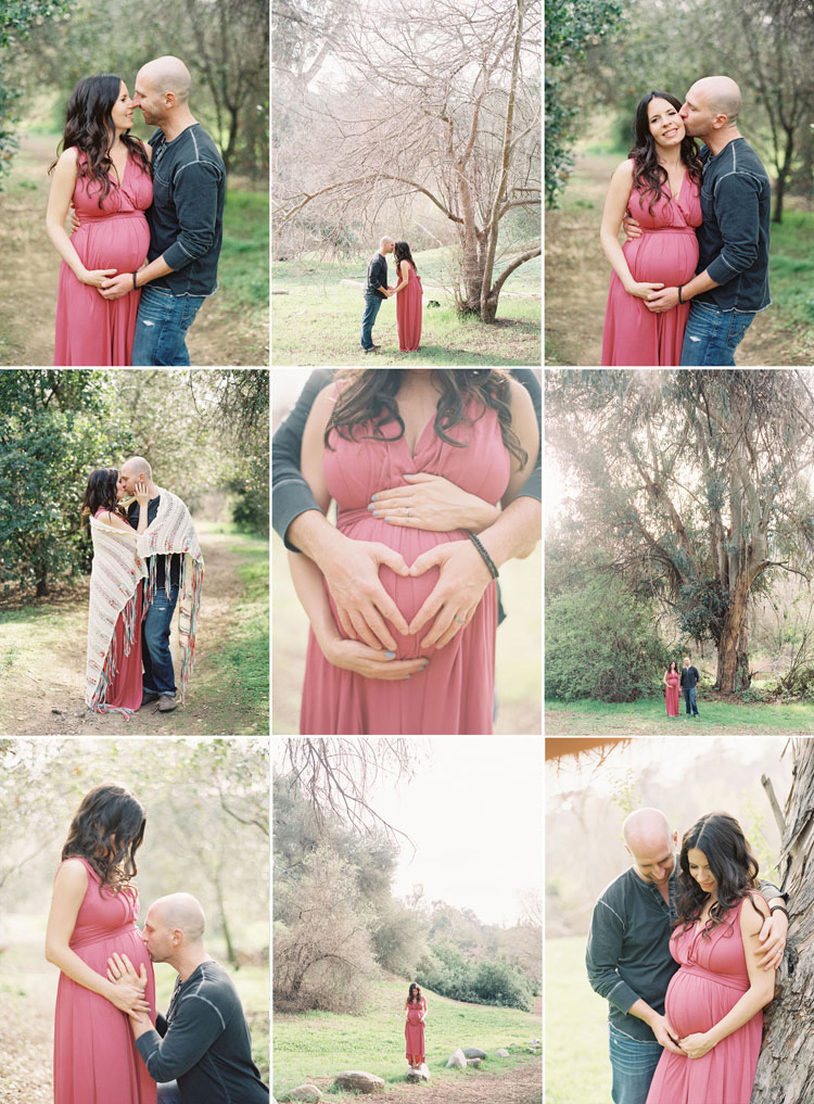 creative couple maternity photography