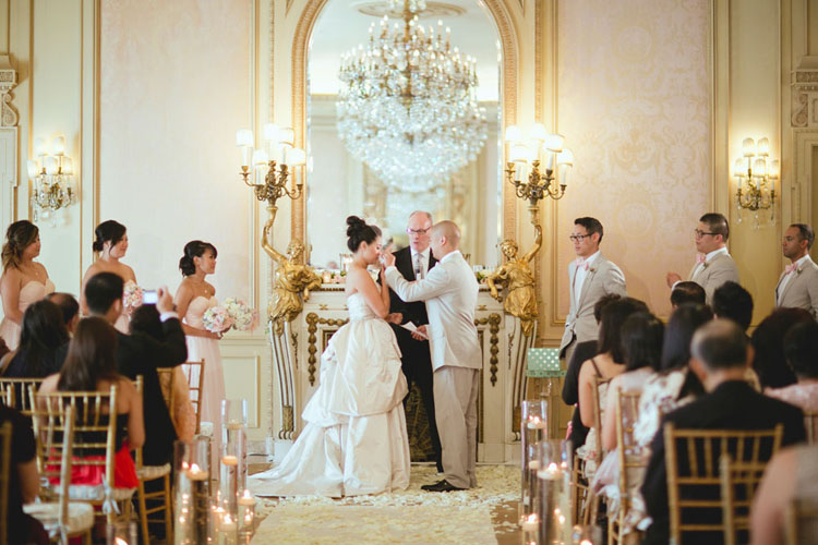 Elegant Parisian Wedding Westgate Hotel Amorology Caroline
