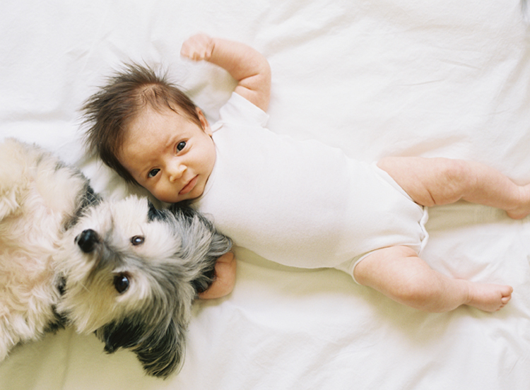 los angeles newborn photography by caroline tran