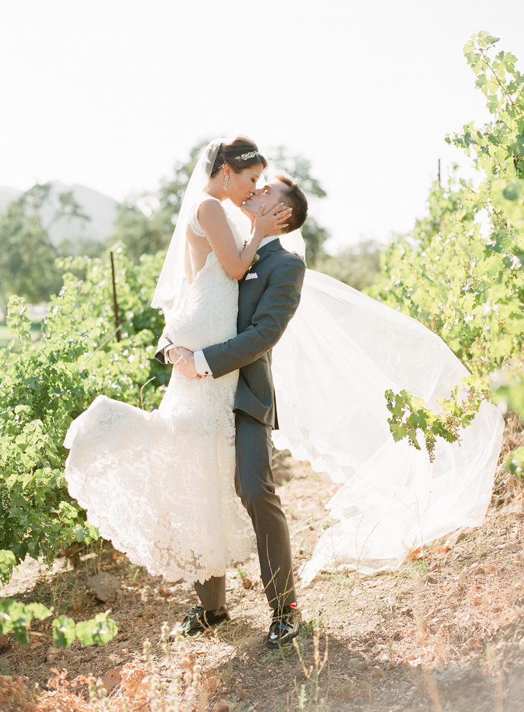 Triunfo Creek Vineyard Wedding by Caroline Tran