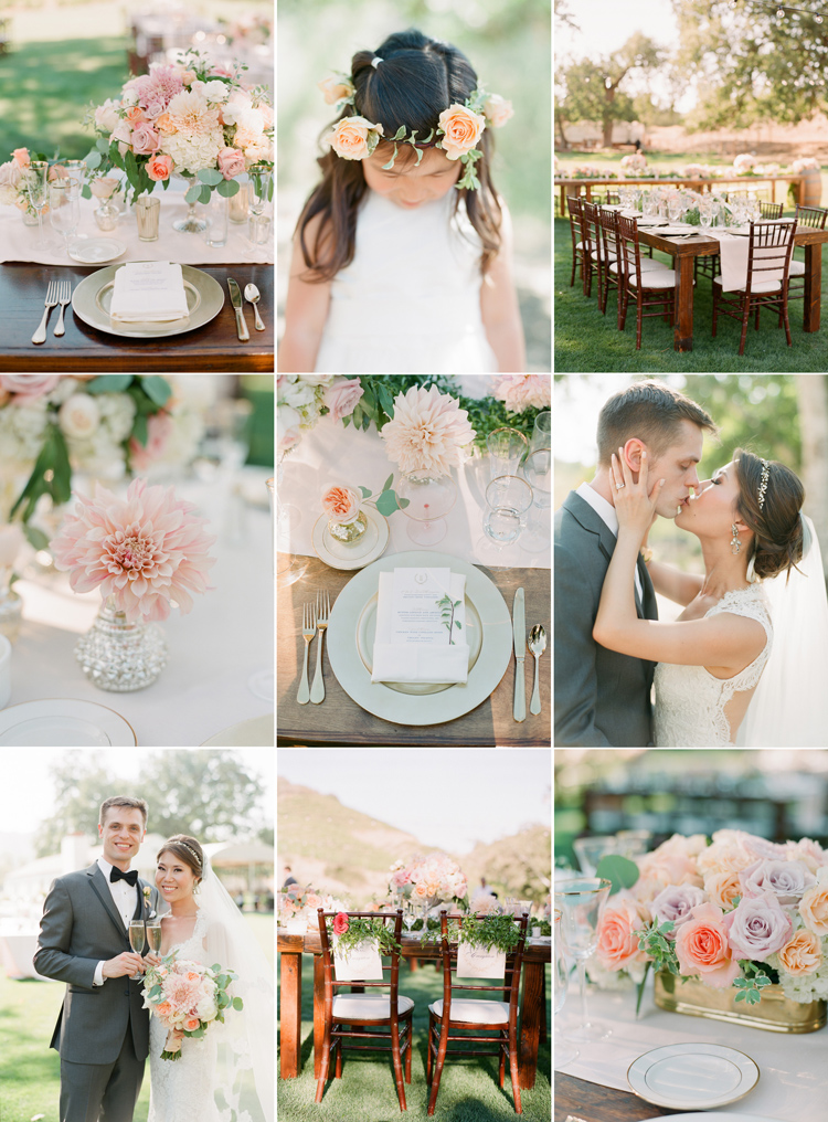 Triunfo Creek Vineyard Wedding by Caroline Tran