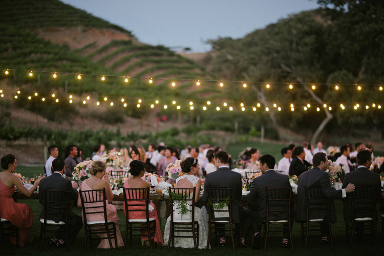 Triunfo Creek Vineyard Wedding by Caroline Tran