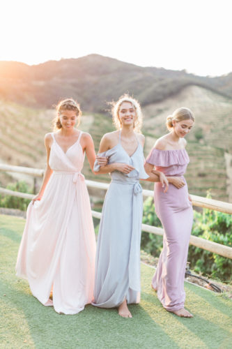happy bridesmaids photo