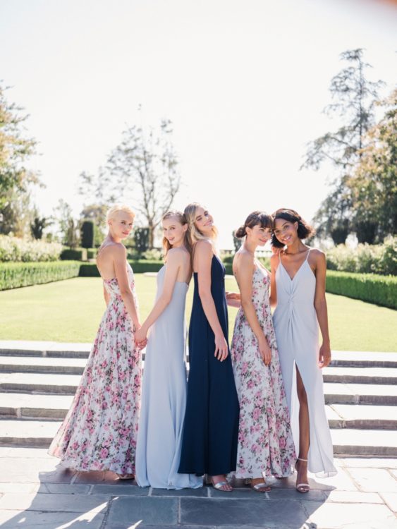 Gown patterns hot sale for bridesmaid