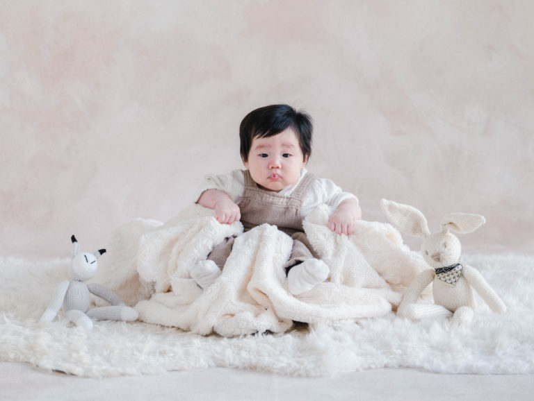 Baby’s 100-day Milestone Photo Shoot - Caroline Tran | Los Angeles