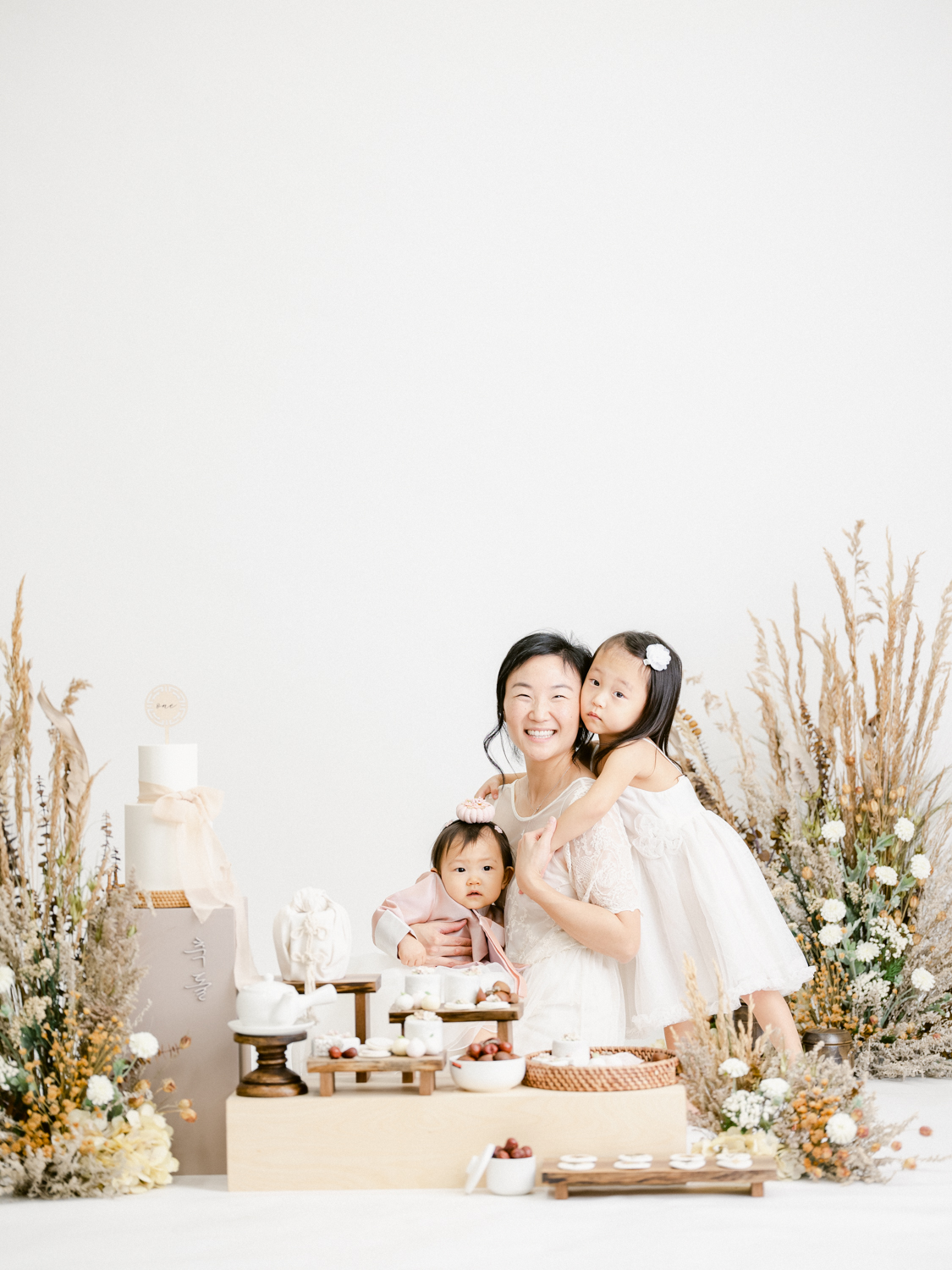 How to Celebrate Dol - Korean First Birthday Traditions Family Portrait