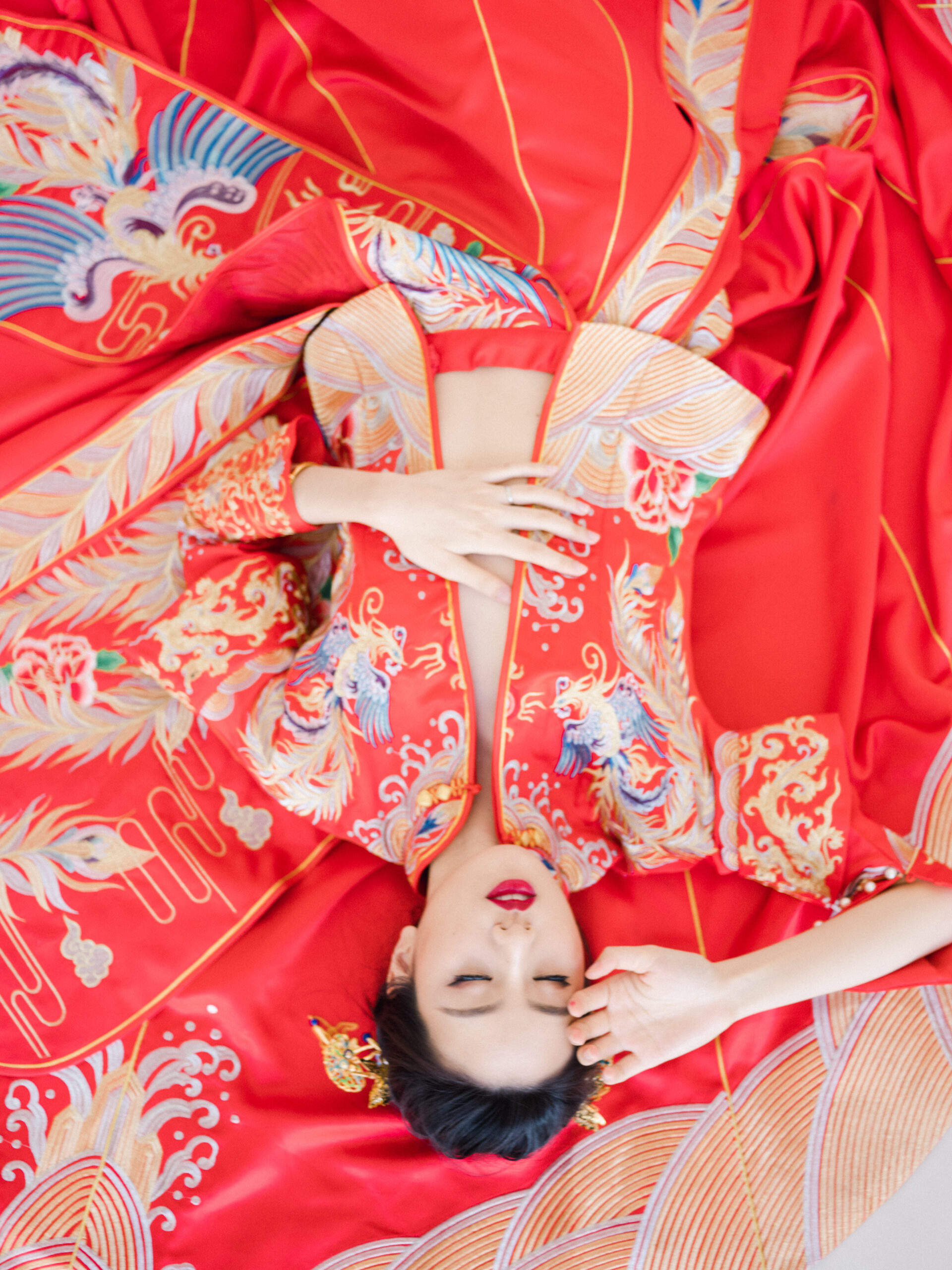 chinese bridal portraits