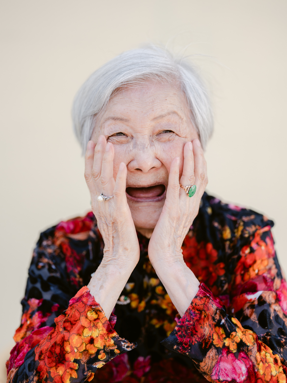 Playful Portraits of Grandparents