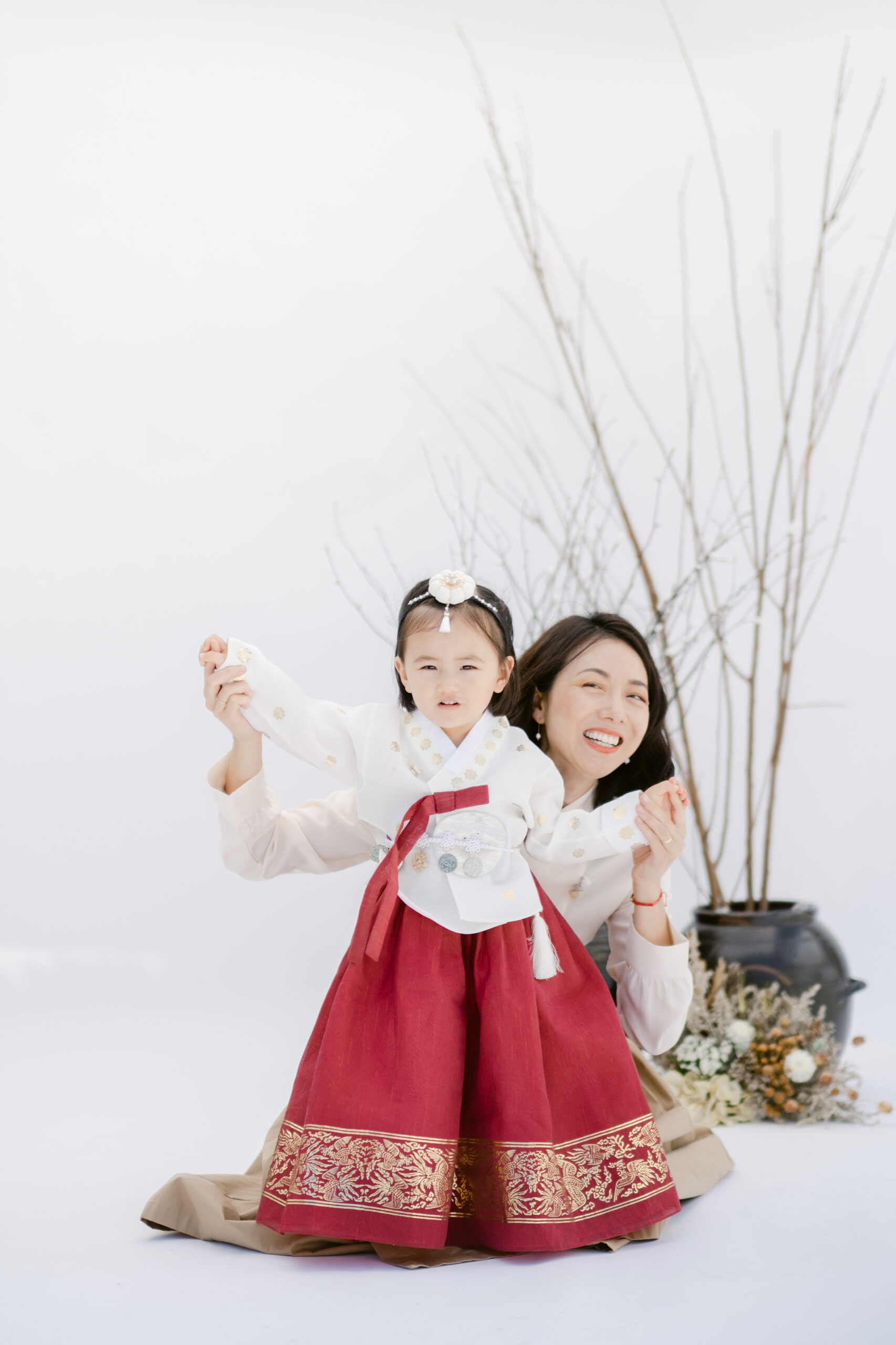 Korean Birthday Photoshoot Celebration in Hanbok