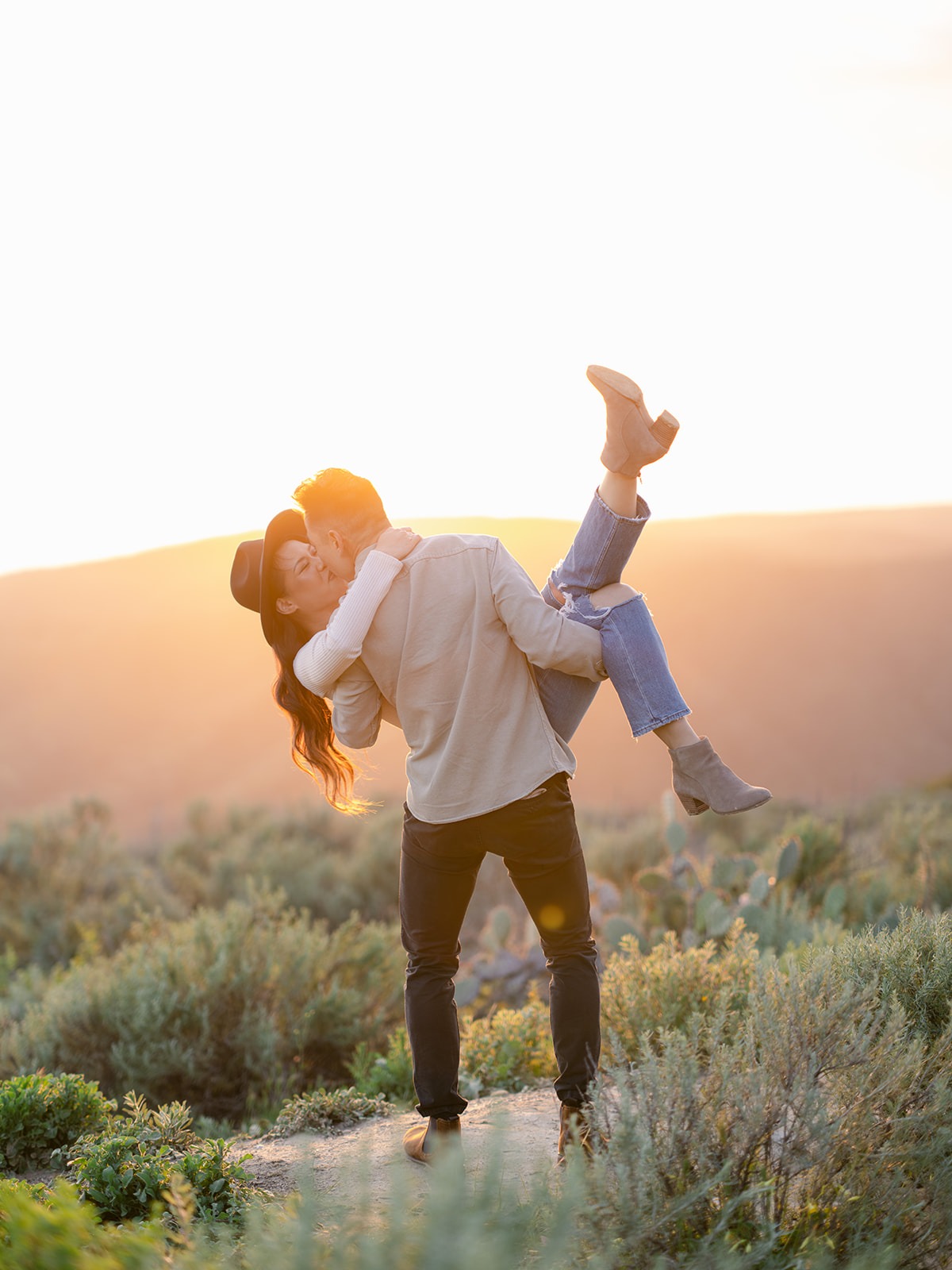 Sunset Laguna Beach Engagement Photos